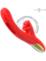INTENSE - JESSICA VIBRATEUR MULTIFONCTION STIMULATION CLITORIS 24,8 CM ROUGE