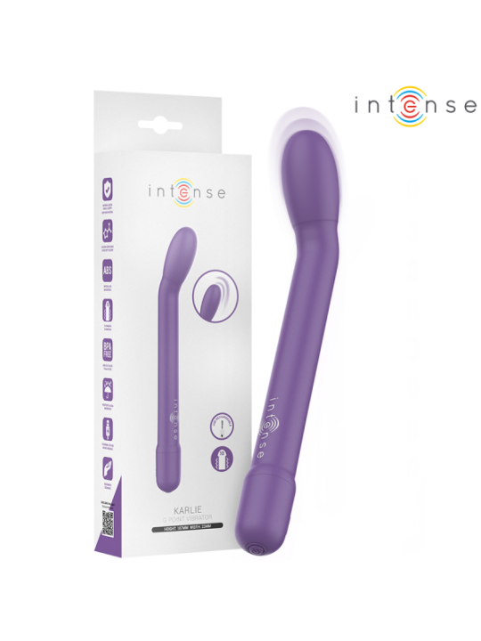 INTENSE - STIMULATEUR DE POINT G RECHARGEABLE KARLIE VIOLET