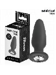 ADDICTED TOYS - PLUG ANAL AVEC BIJOU TAILLE S 8,8 CM