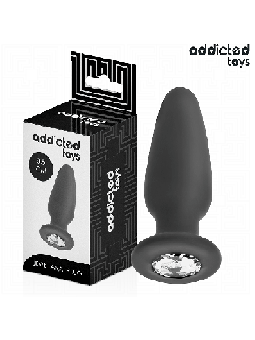 ADDICTED TOYS - PLUG ANAL AVEC BIJOU TAILLE S 8,8 CM