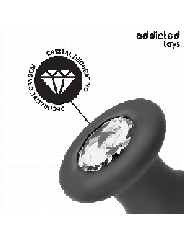 ADDICTED TOYS - PLUG ANAL AVEC BIJOU TAILLE S 8,8 CM