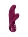 FUN FACTORY - VIBRATEUR MISS BI LAPIN ROUGE VIN
