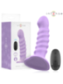 INTENSE - BRENDA VIBRATEUR TAILLE M DESIGN SPIRALE 10 VIBRATIONS VIOLET TÉLÉCOMMANDE
