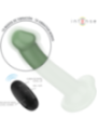 INTENSE - BECCA VIBRATEUR AVEC VENTOUSE 10 VIBRATIONS TÉLÉCOMMANDE VERTE