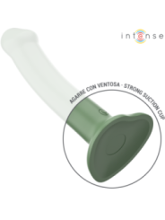 INTENSE - BECCA VIBRATEUR AVEC VENTOUSE 10 VIBRATIONS TÉLÉCOMMANDE VERTE