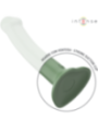 INTENSE - BECCA VIBRATEUR AVEC VENTOUSE 10 VIBRATIONS TÉLÉCOMMANDE VERTE