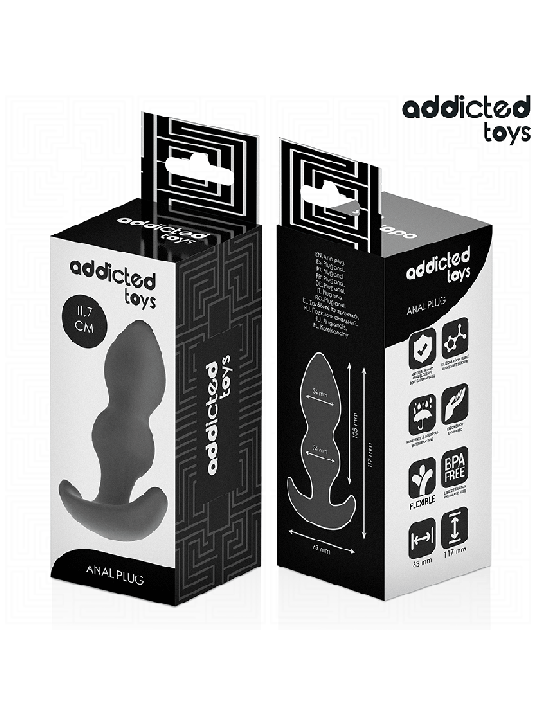 ADDICTED TOYS - PLUG ANAL TAILLE L 11,7 CM