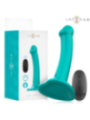 INTENSE - KATIE VIBRATEUR AVEC VENTOUSE 10 VIBRATIONS TÉLÉCOMMANDE BLEUE