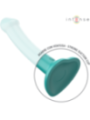 INTENSE - KATIE VIBRATEUR AVEC VENTOUSE 10 VIBRATIONS TÉLÉCOMMANDE BLEUE