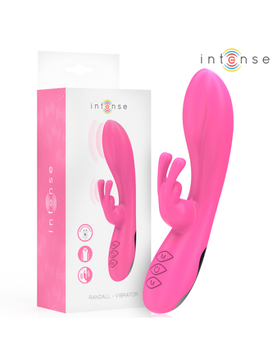 INTENSE - RANDALL VIBRATEUR RABBIT 10 VIBRATIONS ROSE