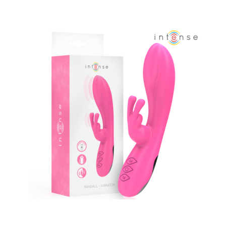 INTENSE - RANDALL VIBRATEUR RABBIT 10 VIBRATIONS ROSE