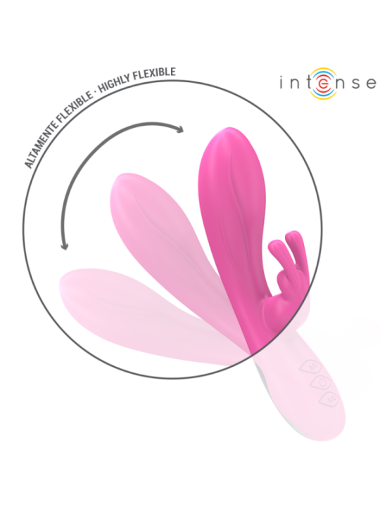 INTENSE - RANDALL VIBRATEUR RABBIT 10 VIBRATIONS ROSE