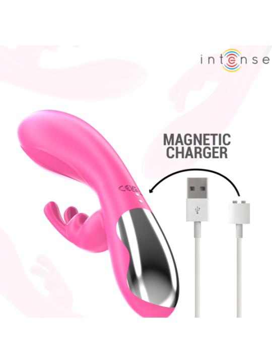 INTENSE - RANDALL VIBRATEUR RABBIT 10 VIBRATIONS ROSE