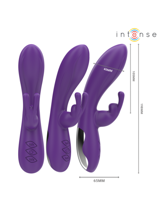 INTENSE - RANDALL VIBRATEUR RABBIT 10 VIBRATIONS VIOLET