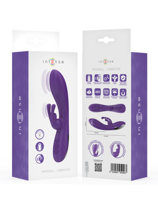 INTENSE - RANDALL VIBRATEUR RABBIT 10 VIBRATIONS VIOLET