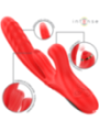 INTENSE - ROSALIA VIBRATEUR MULTIFONCTION 3 EN 1 ROUGE