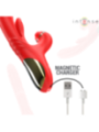 INTENSE - ROSALIA VIBRATEUR MULTIFONCTION 3 EN 1 ROUGE