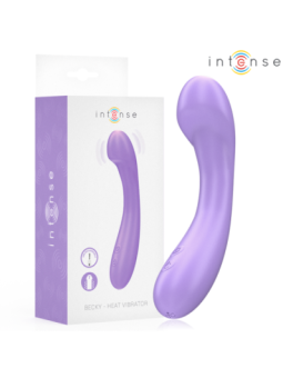 INTENSE - BECKY VIBRATEUR 19 CM CHAUFFANT 7 VIBRATIONS VIOLET