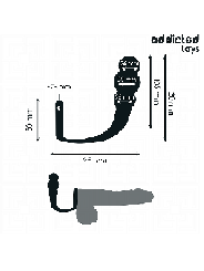 ADDICTED TOYS - PLUG ANAL AVEC ANNEAU MODÈLE 1