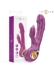 INTENSE - HALLE VIBRATEUR MULTIFONCTION AVEC LANGUE STIMULANTE DAUPHIN VIOLET