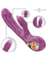 INTENSE - HALLE VIBRATEUR MULTIFONCTION AVEC LANGUE STIMULANTE DAUPHIN VIOLET