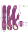 INTENSE - HALLE VIBRATEUR MULTIFONCTION AVEC LANGUE STIMULANTE DAUPHIN VIOLET