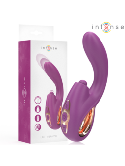 INTENSE - LALI VIBRATEUR MULTIFONCTION POINT G TAPPING & THRUST & VIBRATION VIOLET