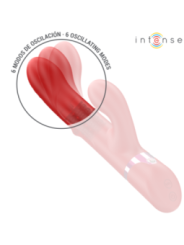 INTENSE - LELE VIBRATEUR MULTIFONCTION ROTATIF & OSCILLANT & STIMULANT ROUGE
