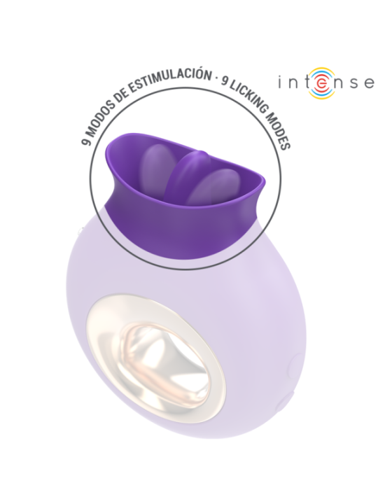 INTENSE - TULI STIMULATEUR CLITORIS 9 VIBRATIONS & 9 OSCILLATIONS VIOLET