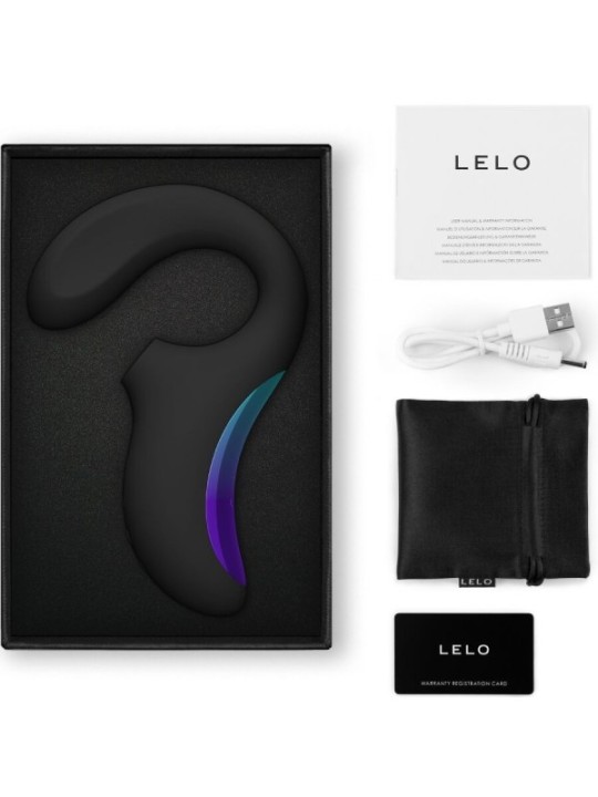 LELO - ENIGMA WAVE VIBRATION TRIPLE MASSAGER NOIR