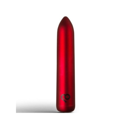 ROCKS-OFF - BALLE VIBRANTE RECHARGEABLE ROUGE COQUELICOT