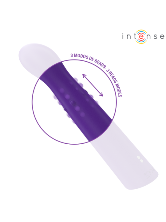 INTENSE - VIBRATEUR HELENA BEADS UP & DOWN WIGGLE 13,5 CM