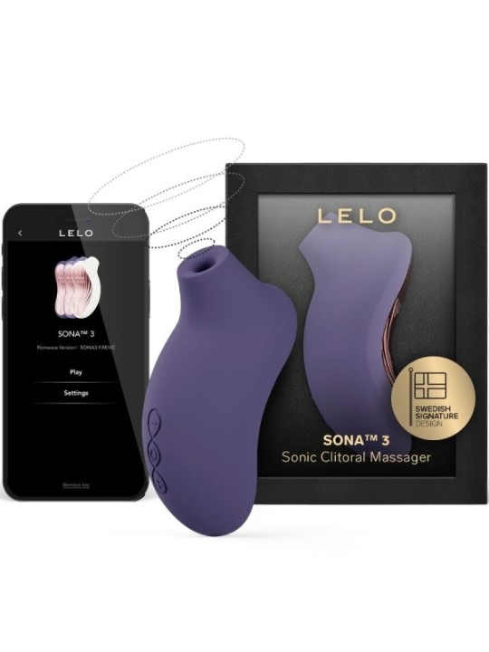 LELO - SONA 3 MASSEUR CLITORIAL SONIQUE CYBER VIOLET