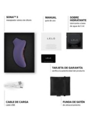 LELO - SONA 3 MASSEUR CLITORIAL SONIQUE CYBER VIOLET