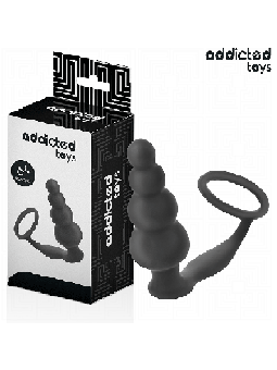 ADDICTED TOYS - PLUG ANAL AVEC ANNEAU MODÈLE 5