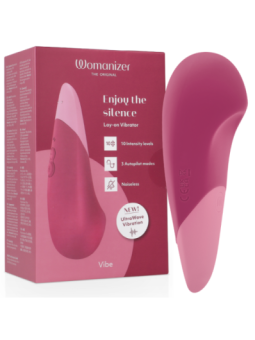 WOMANIZER - VIBRATEUR SILENCIEUX VIBE LAY-ON ROSE FOYER