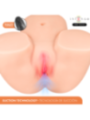 INTENSE DEEP TOUCH - MASTURBATEUR VAGINAL GINGER AVEC SUCCION, CHALEUR, VIBRATION ET EFFETS VOCAUX, TÉLÉCOMMANDE INCLUSE, 5,3 KG