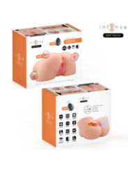 INTENSE DEEP TOUCH - MASTURBATEUR VAGINAL GINGER AVEC SUCCION, CHALEUR, VIBRATION ET EFFETS VOCAUX, TÉLÉCOMMANDE INCLUSE, 5,3 KG