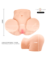 INTENSE DEEP TOUCH - MASTURBATEUR VAGINAL GINGER AVEC SUCCION, CHALEUR, VIBRATION ET EFFETS VOCAUX, TÉLÉCOMMANDE INCLUSE, 5,3 KG