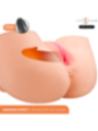 INTENSE DEEP TOUCH - MASTURBATEUR VAGINAL GINGER AVEC SUCCION, CHALEUR, VIBRATION ET EFFETS VOCAUX, TÉLÉCOMMANDE INCLUSE, 5,3 KG