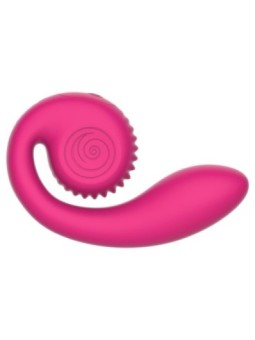 SNAIL VIBE - GIZI LITE VIBRATEUR ROSE DOUBLE POINT G ET CLITORIAL