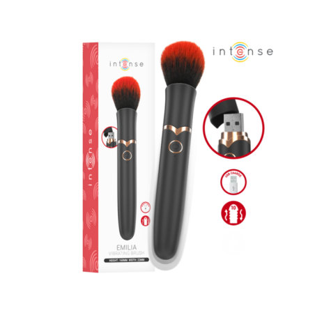 INTENSE - BROSSE VIBRANTE EMILIA 10 VIBRATIONS 16 CM