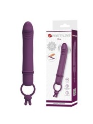 PRETTY LOVE - CORA VIBRATEUR EN FORME DE PÉNIS AVEC ANNEAU DE RÉSISTANCE