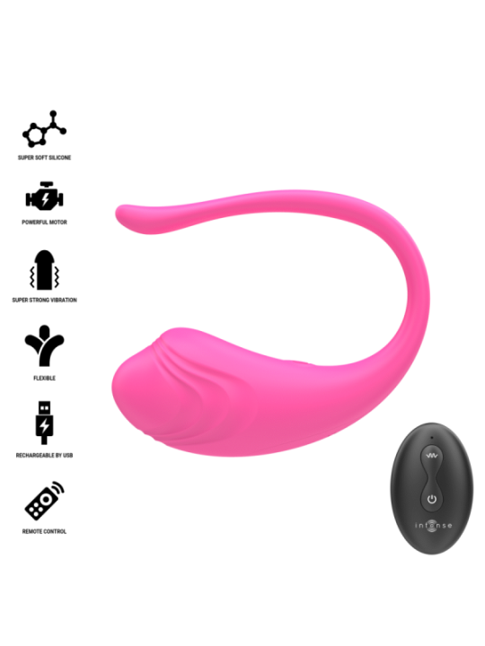 INTENSE - ŒUF VIBRANT OLIVIA PINK AVEC TÉLÉCOMMANDE