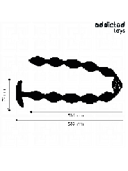 ADDICTED TOYS - PLUG ANAL EXTRA LONG