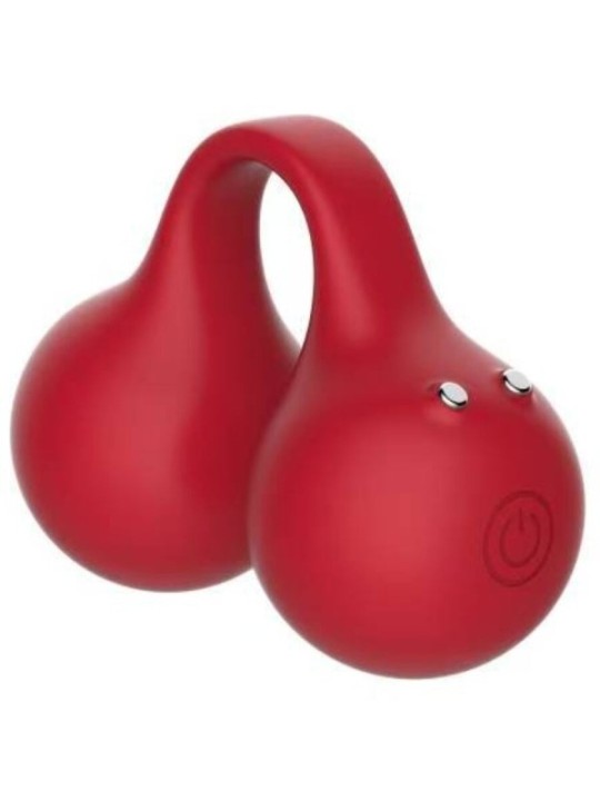 SNAIL VIBE - TWINN VIBRATEUR À DOIGTS CERISE
