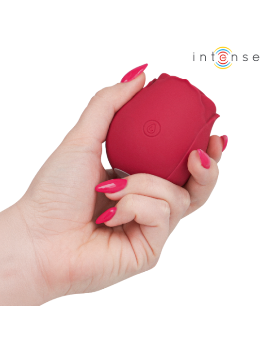 INTENSE - CAMELLIA SUCCION CLITORIALE ROSE PAR WAVES BORDEAUX