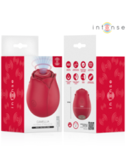 INTENSE - CAMELLIA SUCCION CLITORIALE ROSE PAR WAVES BORDEAUX