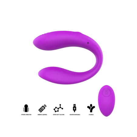 INTENSE - NORA STIMULATEUR À PINCE VIBRANTE VIOLET