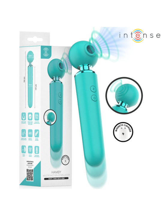 INTENSE - HAMBY STIMULATEUR MULTIFONCTIONNEL À SUCCION ET VIBRATION